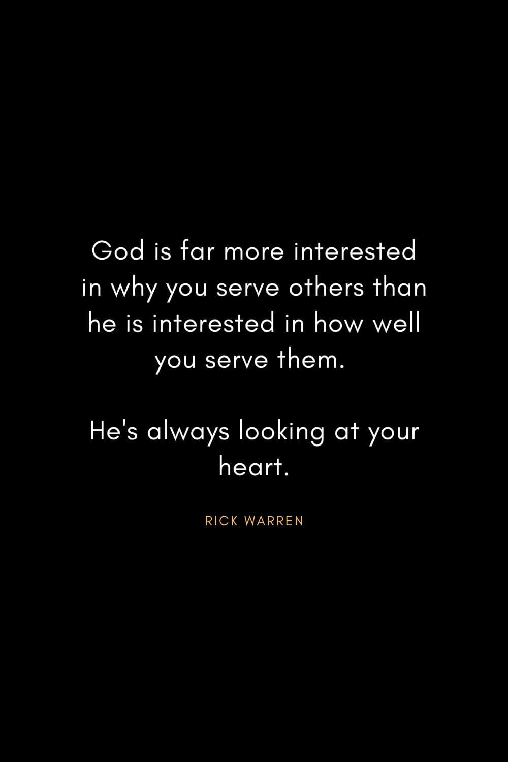 Top 64 Rick Warren Quotes