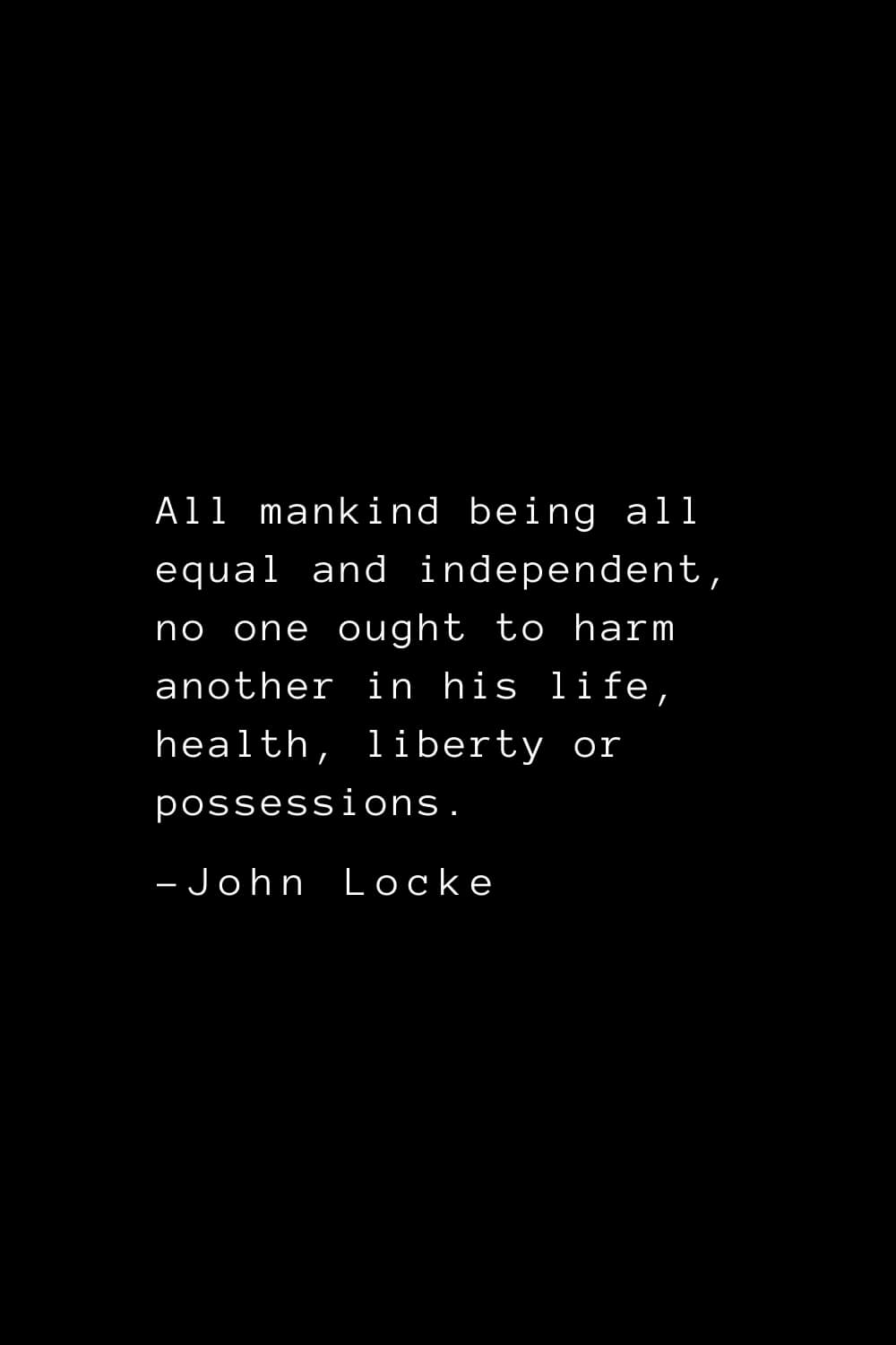 44 Great John Locke Quotes on Government, Life, and Principles