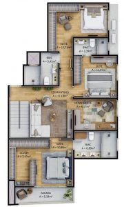 3D Floor Plan Ideas (31)