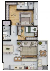 3D Floor Plan Ideas (32)