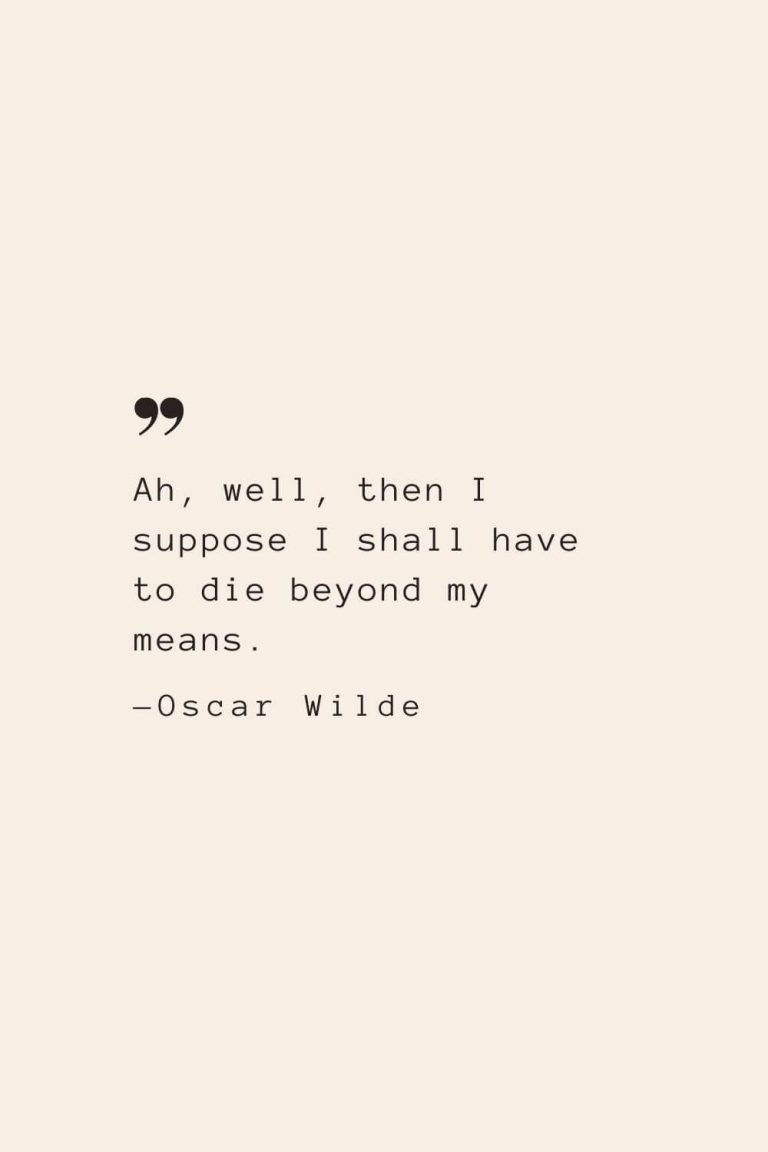 200 Best Oscar Wilde Quotes on Everything