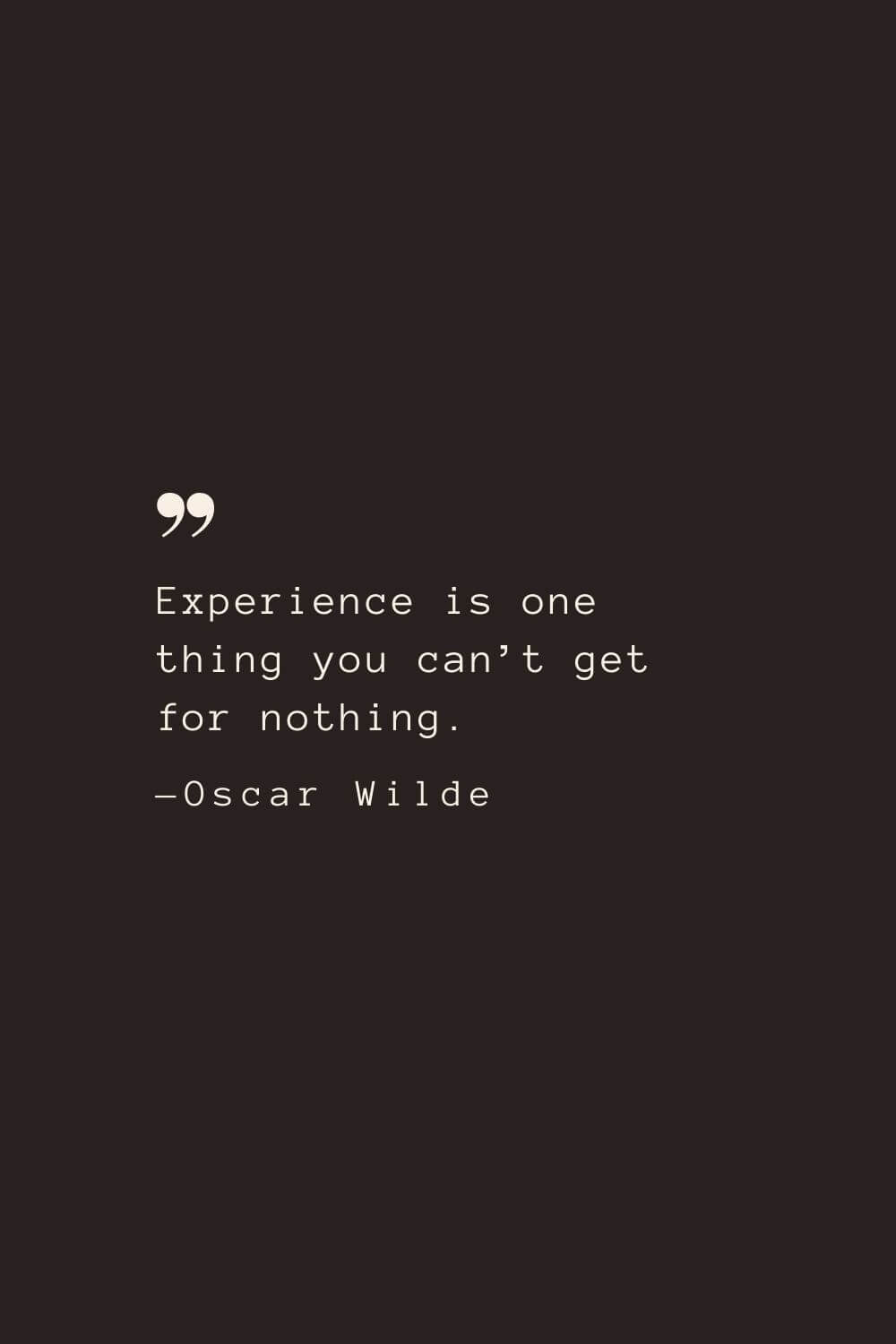 200 Best Oscar Wilde Quotes on Everything