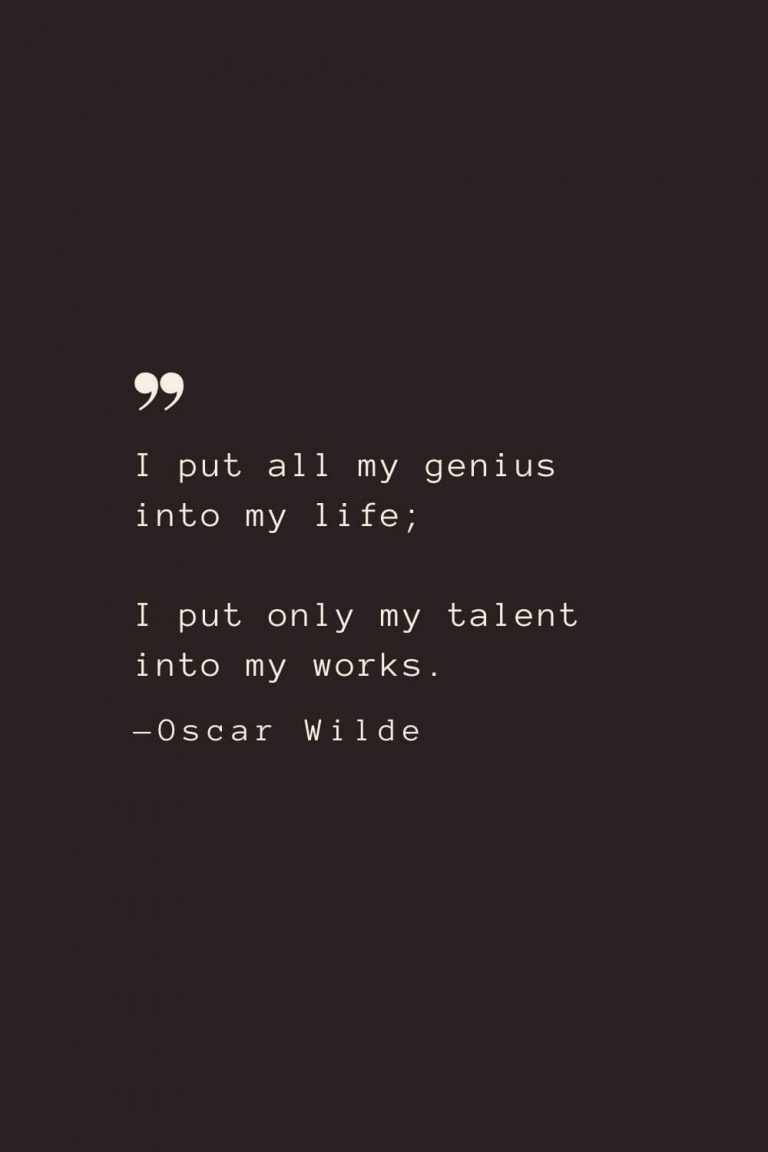 200 Best Oscar Wilde Quotes on Everything