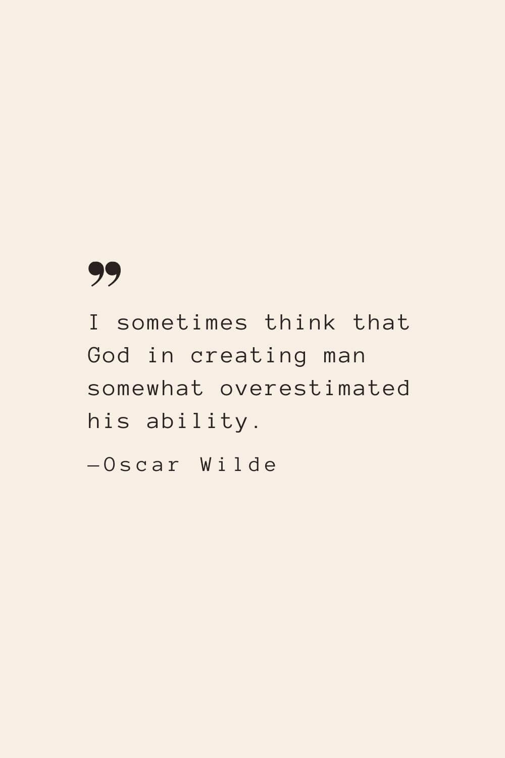 200 Best Oscar Wilde Quotes on Everything